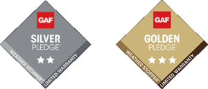 What Is The Difference Between GAF’s Golden Pledge Warranty and The Silver Pledge Warranties? 