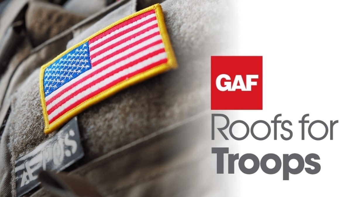 GAF Roof for Troops 