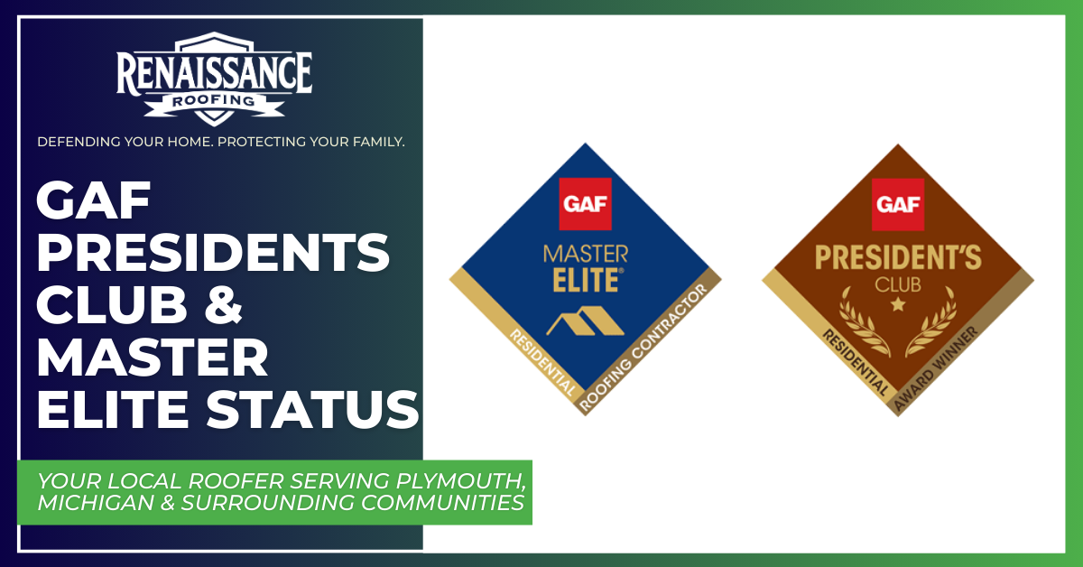 GAF Presidents Club & Master Elite Status