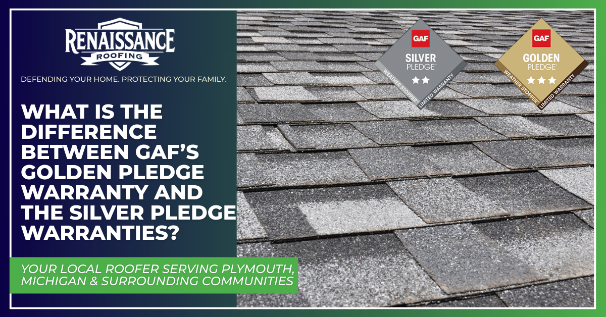What Is The Difference Between GAF’s Golden Pledge Warranty and The Silver Pledge Warranties?