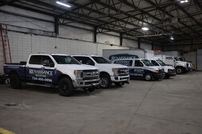 garage trucks ren logo