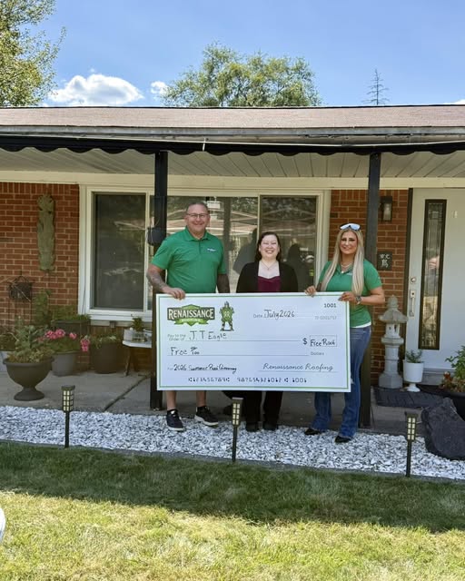 Renaissance Spring 2026 Winner roof giveaway 2026 Spring winner