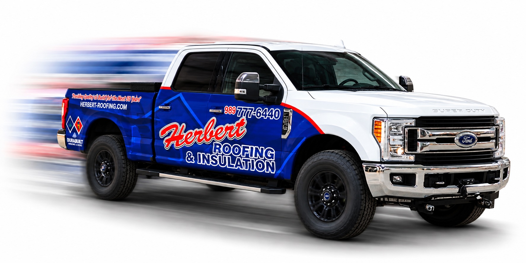 Herbert Roofing Super Duty in Motion